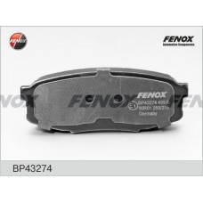 BP43274 FENOX КомплеК т гальмівних колодок, дискове гальмо