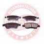 13046058882N-SET-MS MASTER-SPORT GERMANY Комплект гальмівних колодок дисковий гальм