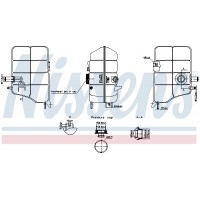 996254 NISSENS Компенсаційний бак охолоджувальна рідина