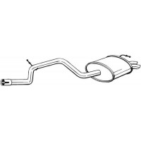 279-507 BOSAL Глушник вихлопних газів кінцевий