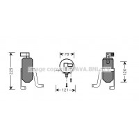 CND185 AVA QUALITY COOLING Осушувач кондиціонера
