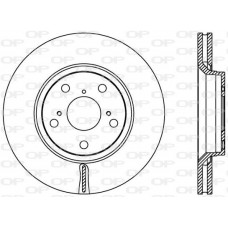 BDA2365.20 OPEN PARTS Гальмівний диск