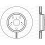 BDA2365.20 OPEN PARTS Гальмівний диск