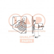Натяжний ролик ремінь ГРМ IAP QUALITY PARTS 127-13088