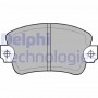 LP197 DELPHI КомплеК т гальмівних колодок, дискове гальмо