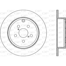 BDR2177.10 OPEN PARTS Гальмівний диск