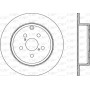 BDR2177.10 OPEN PARTS Гальмівний диск