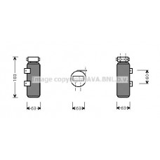 RTD287 AVA QUALITY COOLING Осушувач кондиціонера