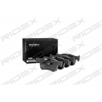 402B0745 RIDEX Комплект гальмівних колодок дисковий гальм