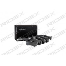 402B0745 RIDEX Комплект гальмівних колодок дисковий гальм