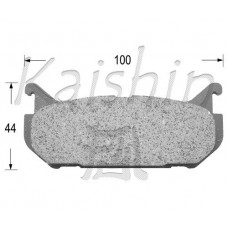 FK3083 KAISHIN Комплект гальмівних колодок дисковий гальм