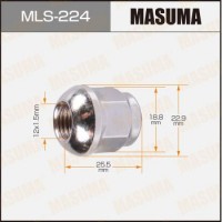 MLS224 MASUMA Гайка кріплення колеса