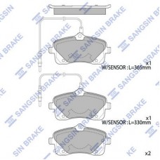 SP4052 Hi-Q Комплект гальмівних колодок дисковий гальм