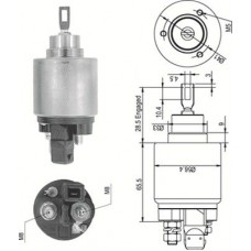 940113050343 MAGNETI MARELLI Тягове реле стартер