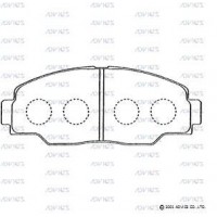 SN650 ADVICS КомплеК т гальмівних колодок, дискове гальмо