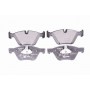 8DB 355 011-321 HELLA PAGID Комплект гальмівних колодок дисковий гальм