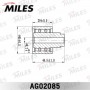 AG02085 MILES Паразитный / Ведущий ролик, Зубчастий ремінь