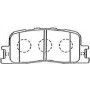 A2N104 AISIN Комплект гальмівних колодок дисковий гальм