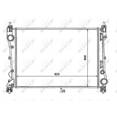 WG1722733 WILMINK GROUP Радіатор охолодження двигуна