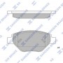 SP1872 Hi-Q Комплект гальмівних колодок дисковий гальм