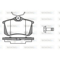 P12913.10 WOKING Комплект гальмівних колодок дисковий гальм
