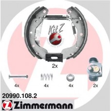20990.108.2 ZIMMERMANN Комплект гальмівних колодок