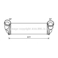 BWA4543 AVA QUALITY COOLING Интеркулер