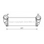BWA4543 AVA QUALITY COOLING Интеркулер