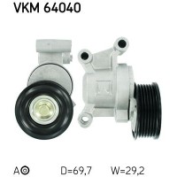 VKM 64040 SKF натяжний ролик, Поліклиновий ремінь