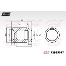 72935017 MAXTECH Поршень корпус скоби гальма