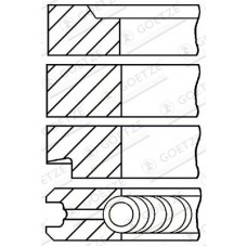 WG1096593 WILMINK GROUP Комплект поршневих кілець
