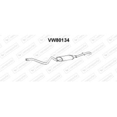 VW80134 VENEPORTE Глушник вихлопних газів кінцевий
