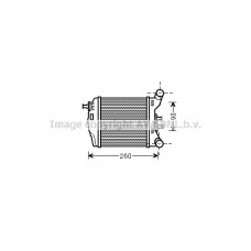 FT4376 AVA QUALITY COOLING Интеркулер