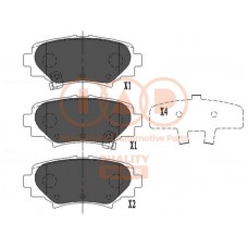 704-11030 IAP QUALITY PARTS Комплект гальмівних колодок дисковий гальм