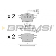BP3508 BREMSI Комплект гальмівних колодок дисковий гальм