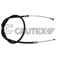 019044 CAUTEX Тросик, cтояночный тормоз