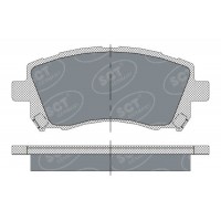 SP 258 PR SCT - MANNOL Комплект гальмівних колодок дисковий гальм
