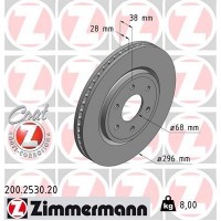 200.2530.20 ZIMMERMANN Гальмівний диск