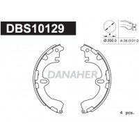 DBS10129 DANAHER Комплект гальмівних колодок