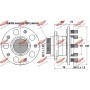 01.98075 AUTOKIT Комплект підшипника ступиці колеса