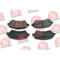600-20-3975 SAKURA Комплект гальмівних колодок дисковий гальм