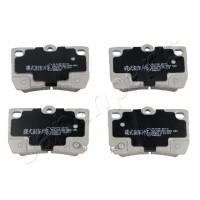 PP-217AF JAPANPARTS Комплект гальмівних колодок дисковий гальм