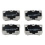 PP-217AF JAPANPARTS Комплект гальмівних колодок дисковий гальм