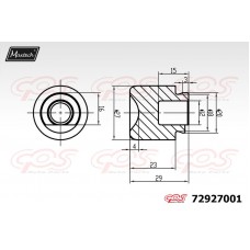 72927001 MAXTECH Поршень корпус скоби гальма