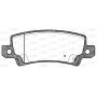 BPA0874.02 OPEN PARTS КомплеК т гальмівних колодок, дискове гальмо