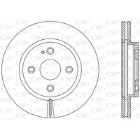 BDR2490.20 OPEN PARTS Гальмівний диск