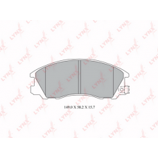 BD-3617 LYNXauto Комплект гальмівних колодок дисковий гальм