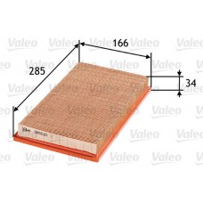 585020 VALEO Повітряний фільтр