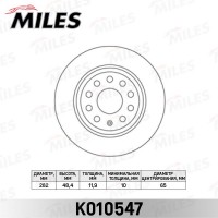 K010547 MILES Гальмівний диск