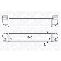 351319202330 MAGNETI MARELLI Интеркулер